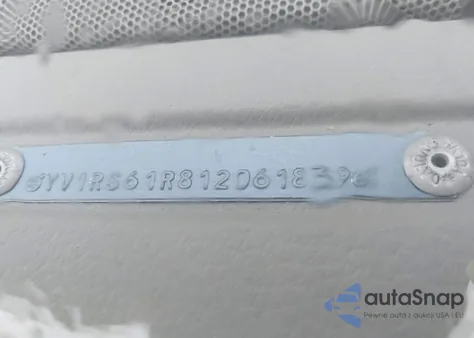 2001 Volvo S60 2.4 из США, поврежденный, VIN YV1RS61R812061839